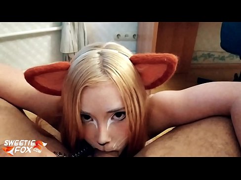 ❤️ キツネがチンポを飲み込み、口の中にザーメンを出す ❤❌  at porn ja.pornxlxx.ru ❌️❤